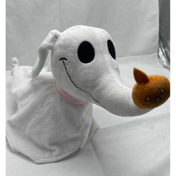 Build a Bear ZERO Plush Nightmare Before Christmas Ghost Dog *Rare* - Picture 12 of 16